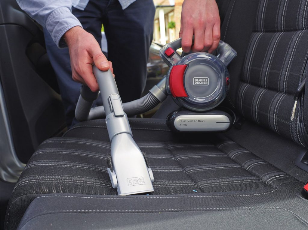 car hoover portable vacuum cleaner used on car seats