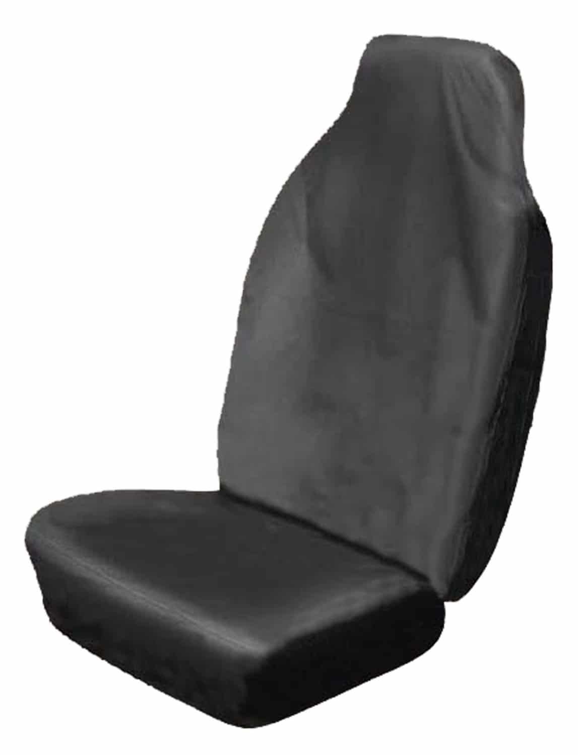 Black Sakura Heavy Duty Waterproof Single Seat Protector 