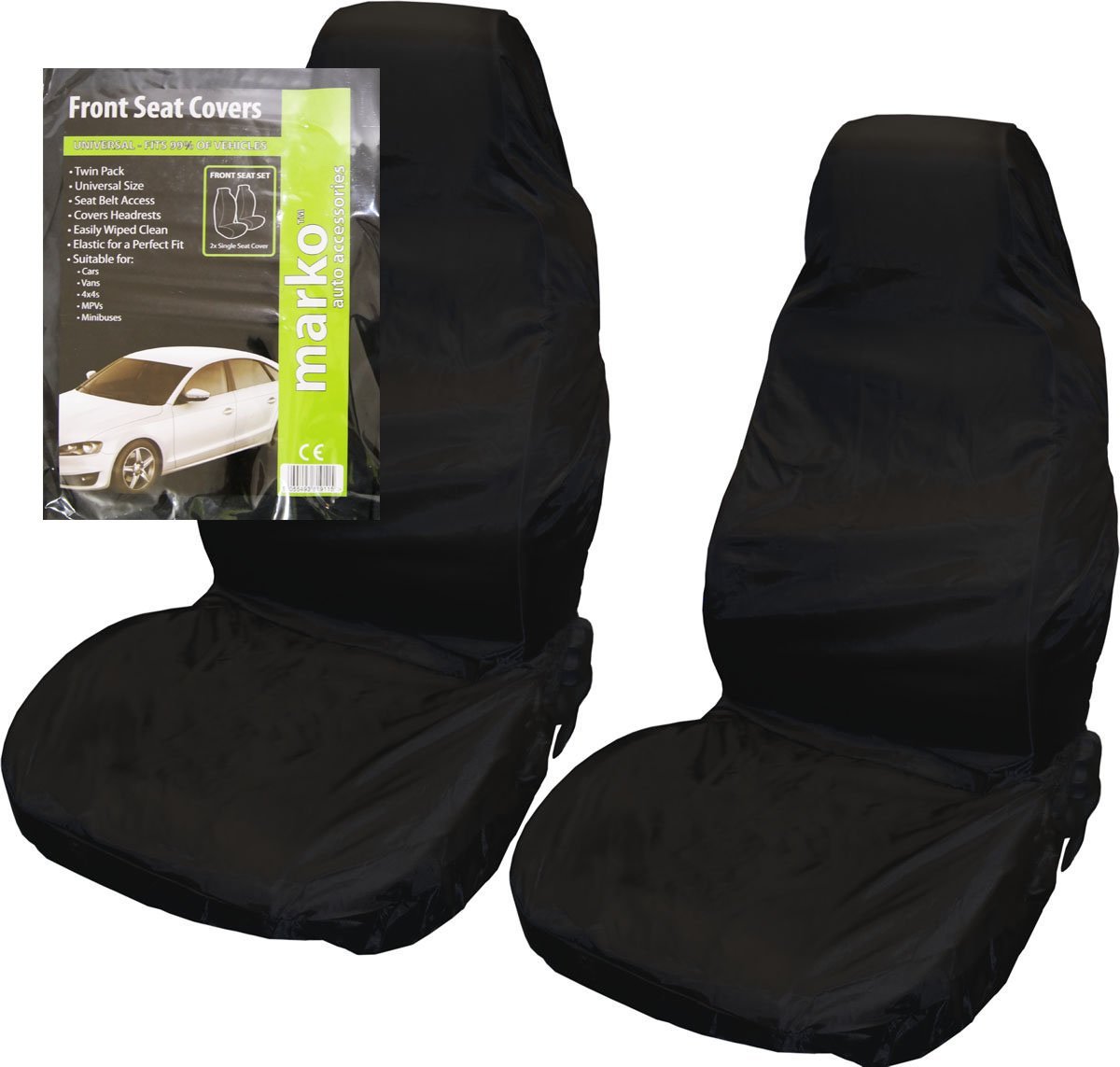 Review of Town and Country 3D Stretch Front Seat Cover