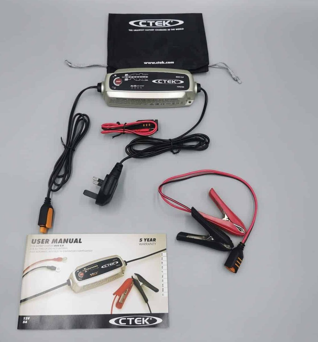 Review of CTEK MXS 5.0 Car Battery Charger - The Car Stuff