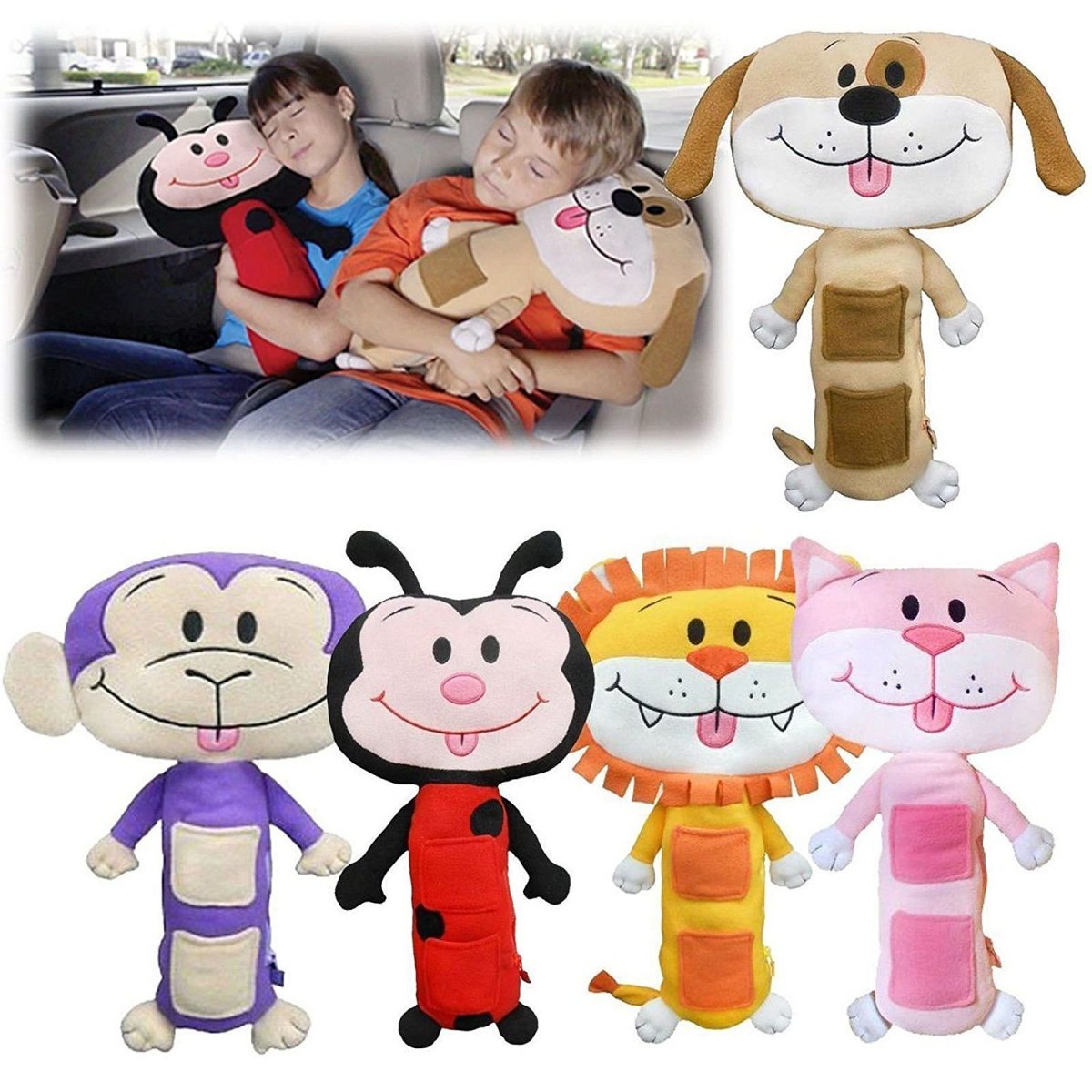 Review of Childrens Cuddly Seat Belt Pet Cushion The Car Stuff