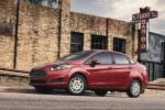 2017 Ford Fiesta red color hd images and photo