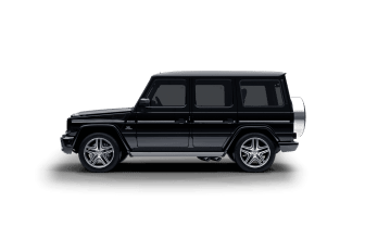 Mercedes AMG G63 4k uhd side view black color wallpaper