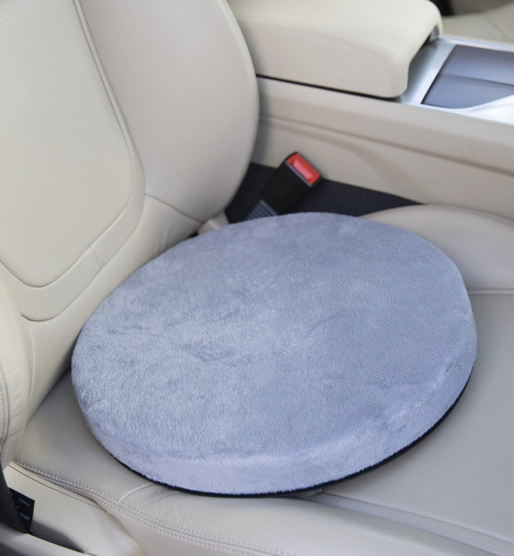 NOVA Swivel Seat Cushion for Car or Chair, 360 Degree Pivot Disc for Easy  Transfer, 2” Thick Cushion with Removable Cover