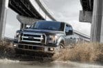 2017 Ford F-150 in water hd wallpaper