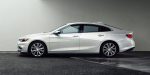 2018 Chevrolet Malibu exterior white color side view hd images