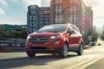 2018 Ford EcoSport red color hd wallpaper