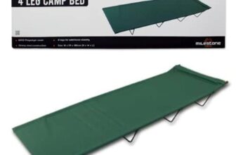 Milestone Folding Car 4 leg Camping Bed