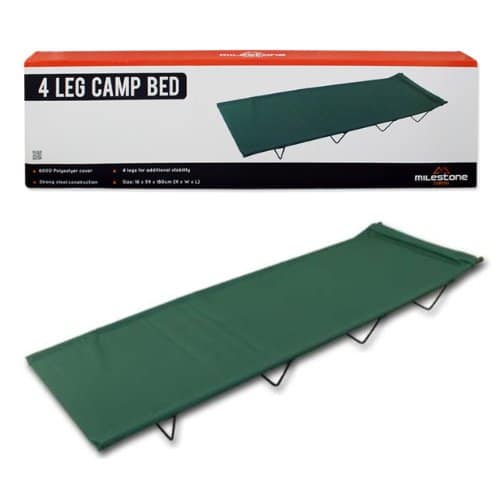 Review of  Milestone Camping Folding Camp Bed