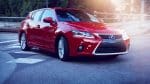 2017 Lexus CT hybrid 200h red color front side view on road uhd wallpaper