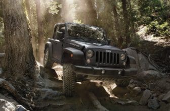 2019 Jeep Scrambler Offroad in Forest uhd wallpaper