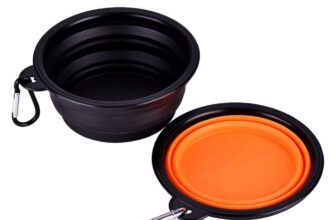 mudder collapsible dog travel bowl