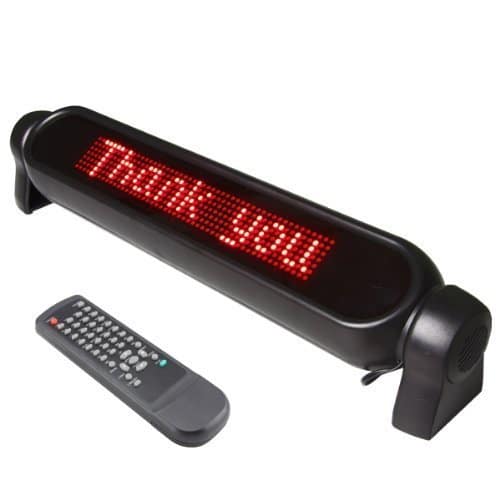 Review of Leadleds 12V LED Scrolling Message Display