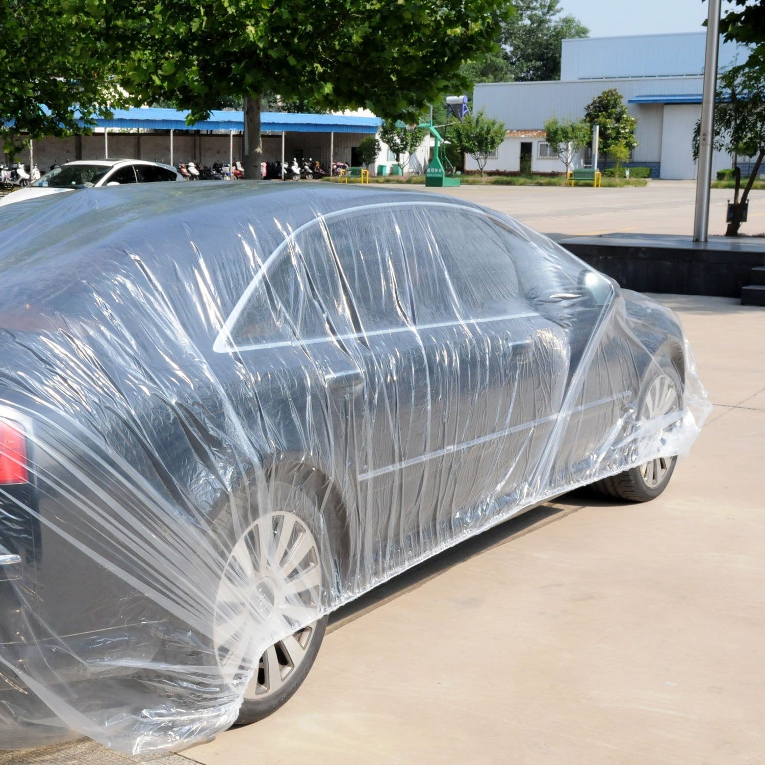 Topsoon plastic car cover