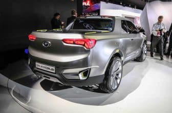 2020 Hyundai Santa Cruz Crossover Truck rear backside view ultra hd 4k wallpaper