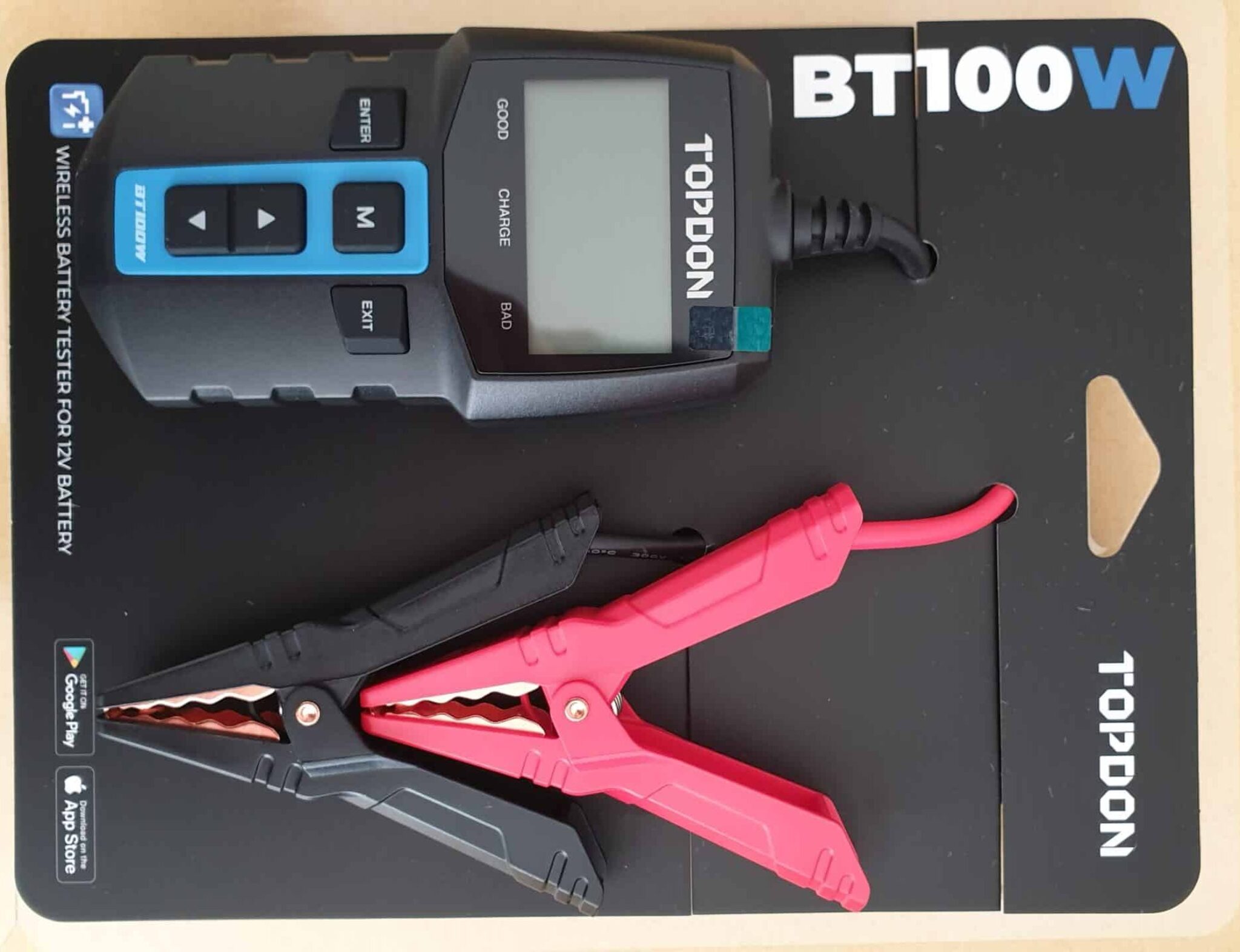 TOPDON BT100W Bluetooth Battery Tester Review The Car Stuff