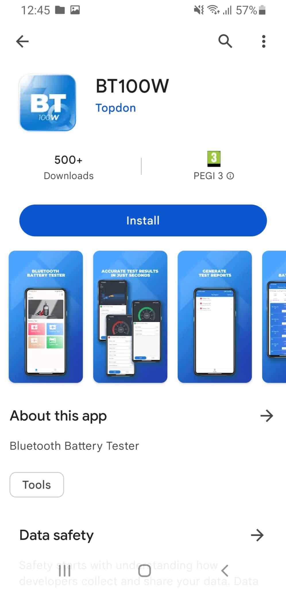 TOPDON BT100W Bluetooth Battery Tester Review The Car Stuff