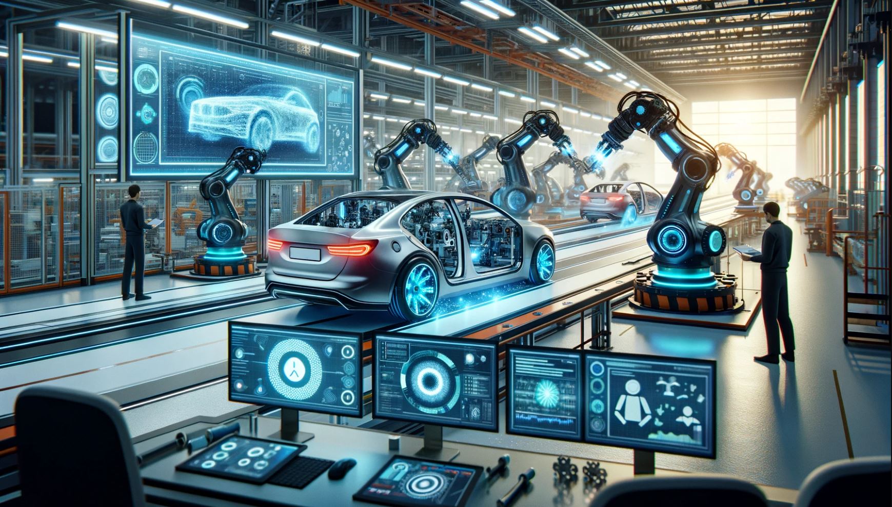 Apllication of AI in the automotive industry