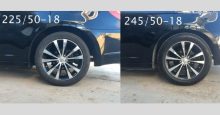 225 Vs 245 Tires