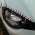 Review of Pink Eyelashes for Car Headlights