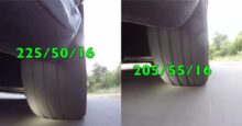 Difference Between 50 And 55 Series Tires