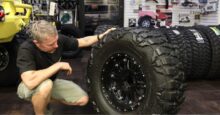 How Tall is a 315 70R17 Tire