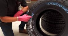 How to Remove Coating from New Tires