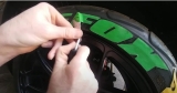How to Remove Tire Letters