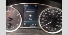 What Does Maintenance Tire Mean on 2016 Nissan Altima