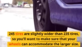What is the Difference between P225 And P235 Tires