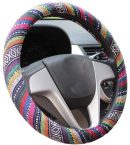 Review of Colourful Flax Cloth Steering Wheel Cover